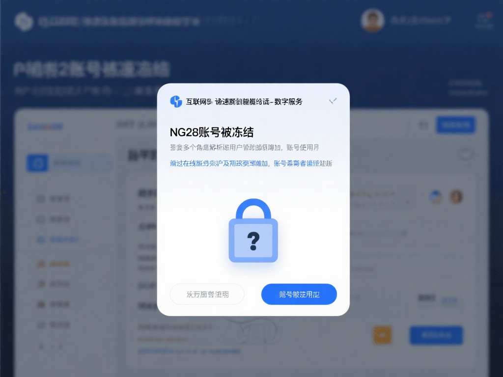 如何应对NG28账号冻结问题与解决方案探索 在互联网飞速发展的今天,数字化服务已成为人们日常生