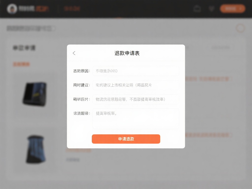2.&nbsp;填写退款申请表
选择“申请退款”选项，并填